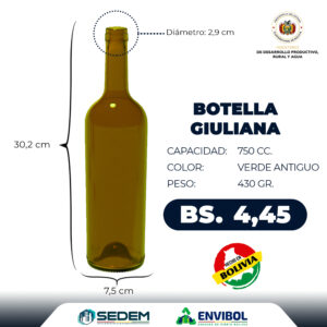 BURDEOS GIULIANA 750 CC.