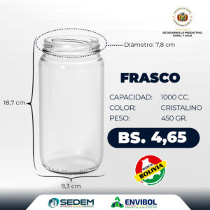 FRASCO 1000 CC.