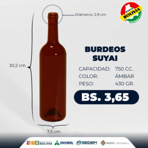 BURDEOS SUYAI 750 CC.