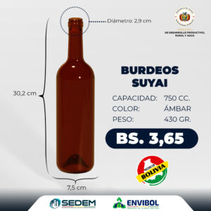 BURDEOS SUYAI 750 CC.