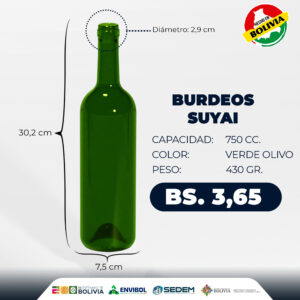 BURDEOS SUYAI 750 CC.