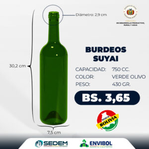 BURDEOS SUYAI 750 CC.