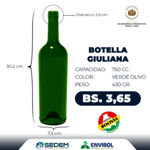 BURDEOS GIULIANA 750 CC.