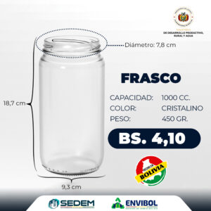 FRASCO 1000 CC.