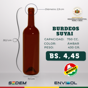 BURDEOS SUYAI 750 CC.