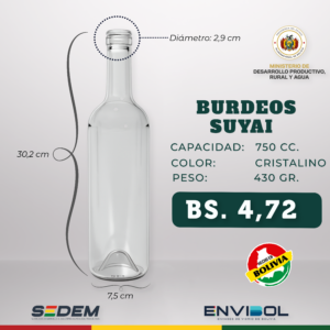 BURDEOS SUYAI 750 CC.